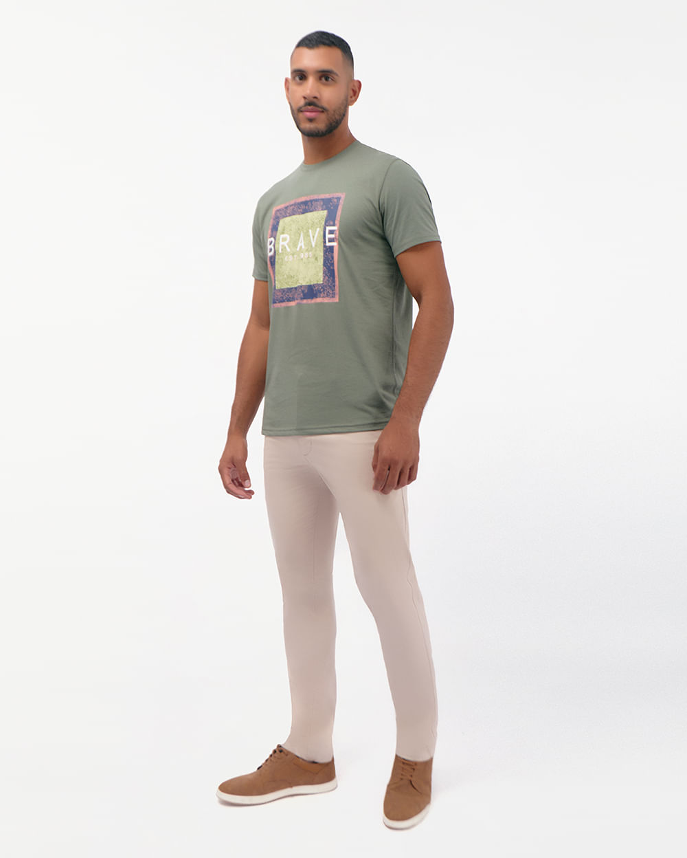 Polo-Hombre-Ronald-Verde-Vintage-M