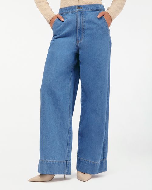 Pantalón Mujer Nataliax Medium Wash