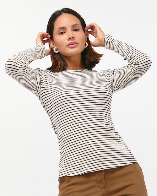 Polo Mujer Ester Negro