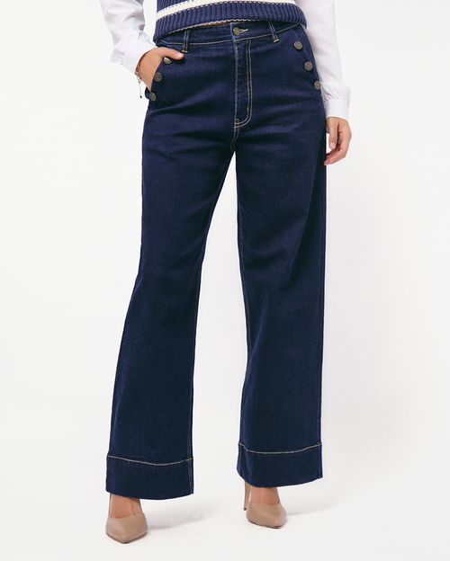 Pantalón Mujer Miley Azul Denim