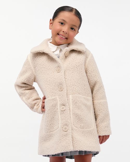 Abrigo Niña Flavia Beige Arena