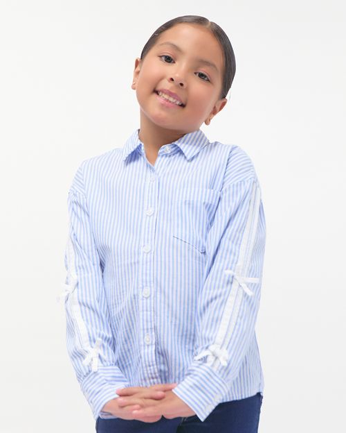 Blusa Niña Simone Acero