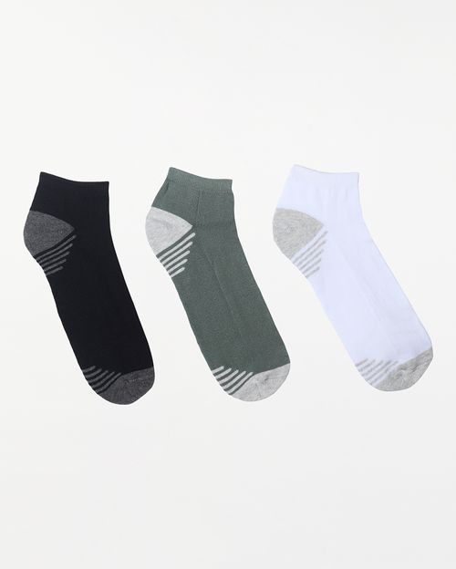Calcetines Pack X 3 Hombre Franco Verde