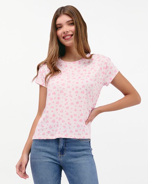 Polo Mujer Main Rosado Agua
