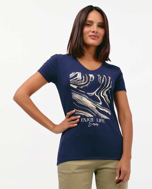 Polo Mujer Romelia Azul Persa