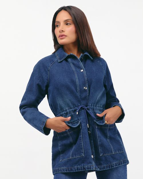 Casaca Mujer Aysha Azul
