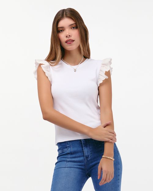 Polo Mujer Georgina Blanco
