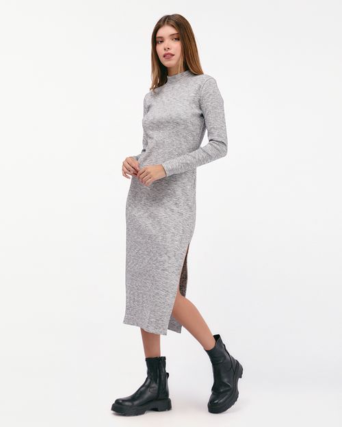 Vestido Mujer Catherine Gris Melange