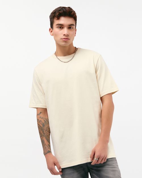Polo Hombre Sting Crema Pastel