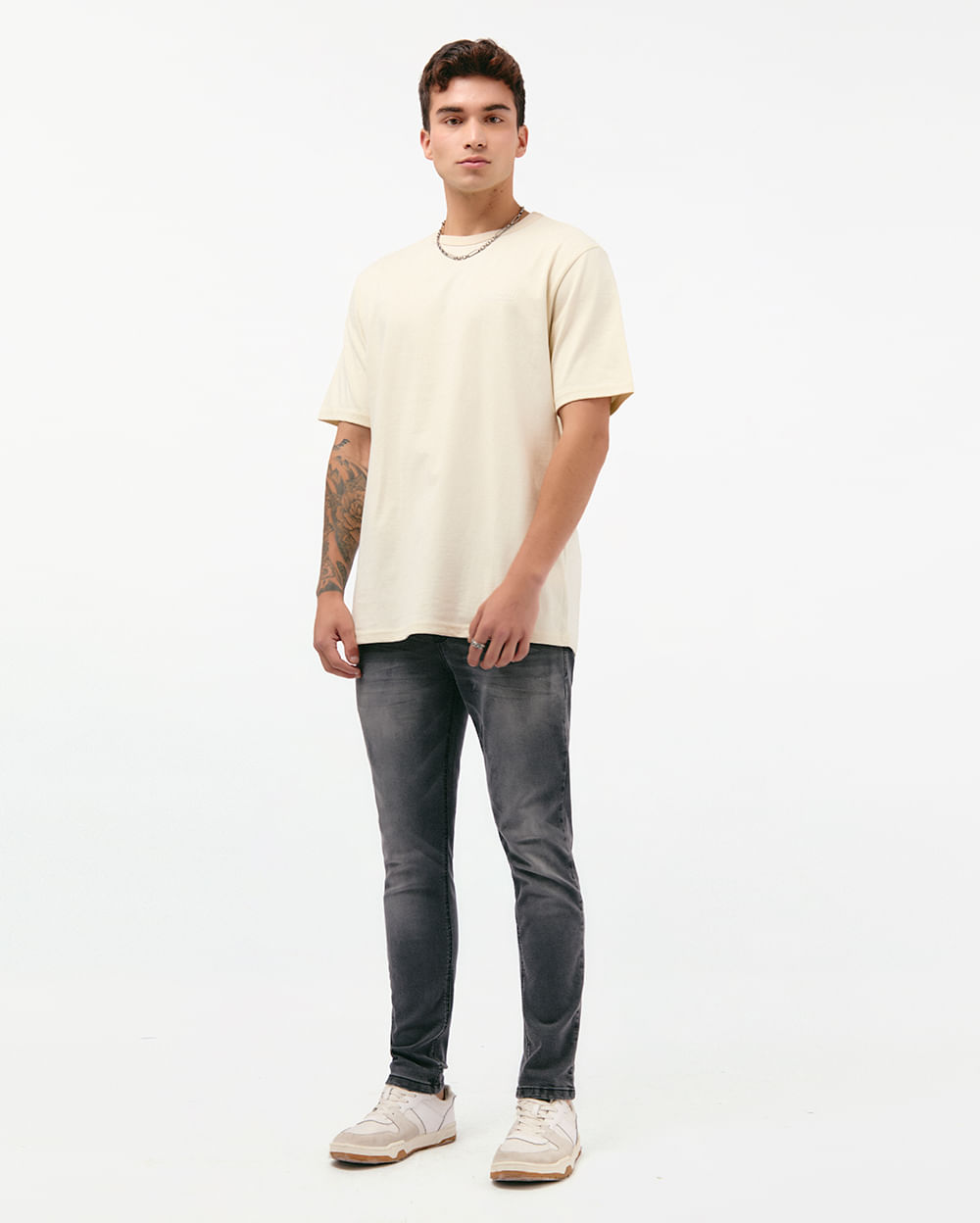 Polo-Hombre-Sting-Crema-Pastel-M