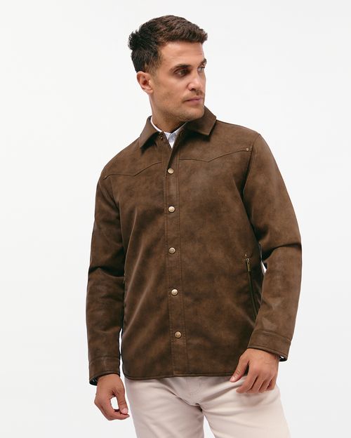 Casaca Hombre Niko Marron Chocolate