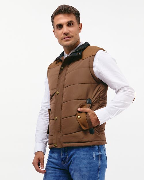 Chaleco Hombre Brunel Marron Chocolate