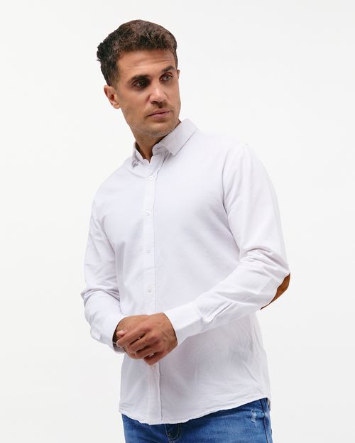 Camisa Hombre Mikel Blanco Optico