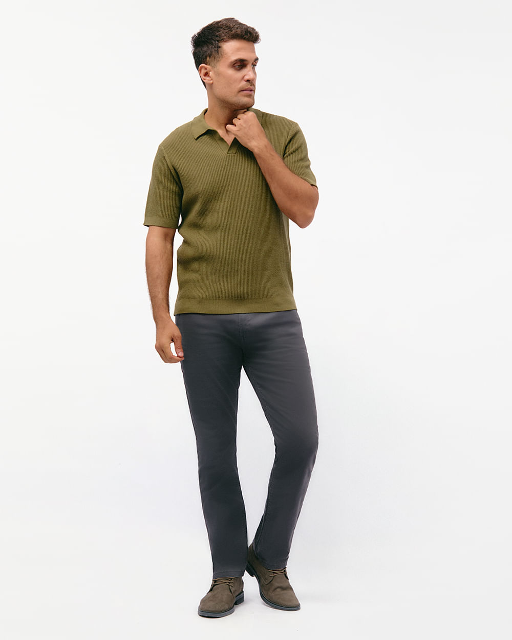 Polo-Cuello-Camisa-Hombre-Bruno-Verde-Frost-M