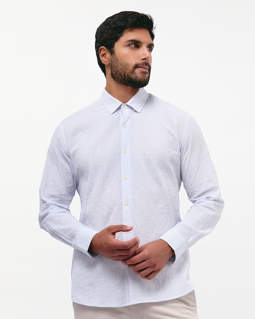 Camisa Hombre Drago Blanco Optico