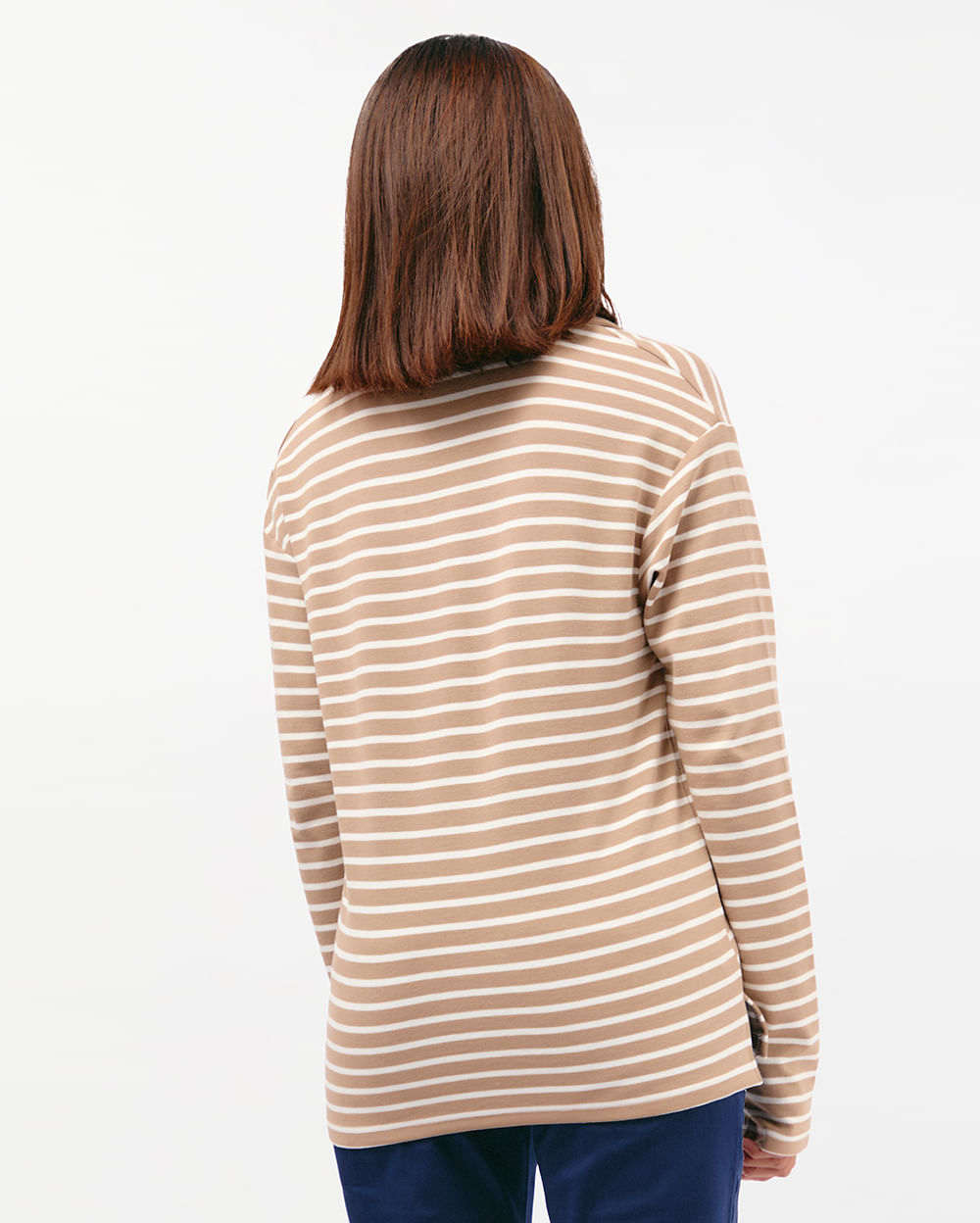 Polo-Mujer-Lisa-Beige-Latte-S