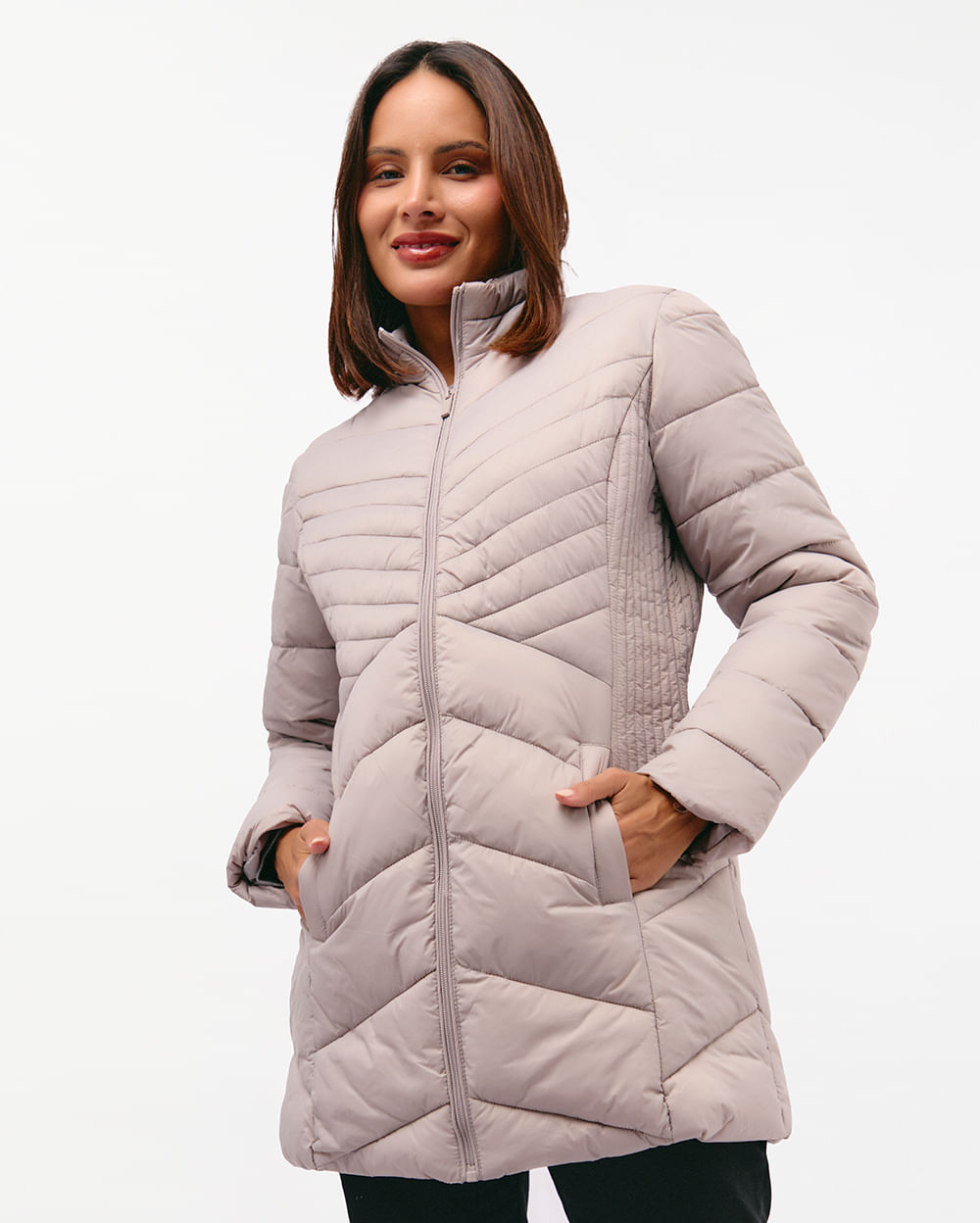 Casaca-Mujer-Nico-Plateado-S