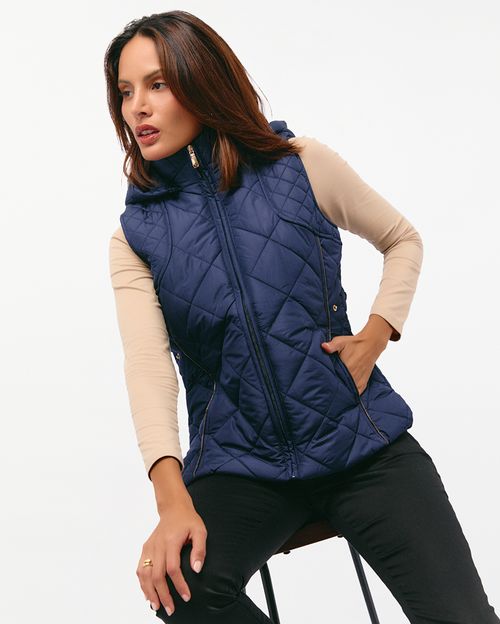 Chaleco Mujer Paola Azul Imperial