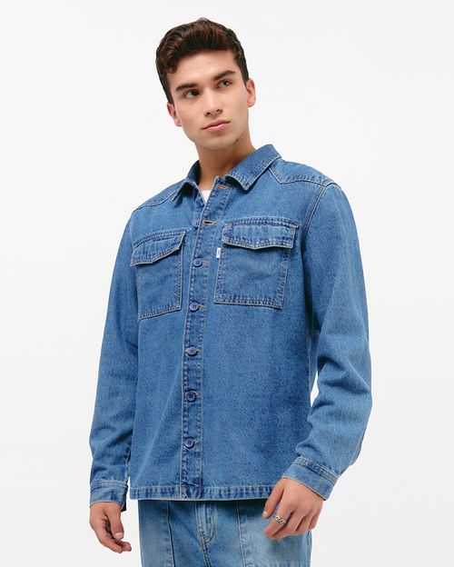 Camisa Hombre Koz Total Dirty Bleach