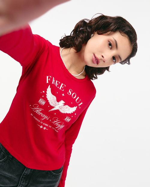 Polo Mujer Galita Rojo