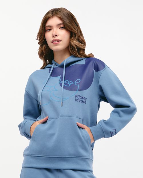 Polera Mujer Florencia Azul Atlántico