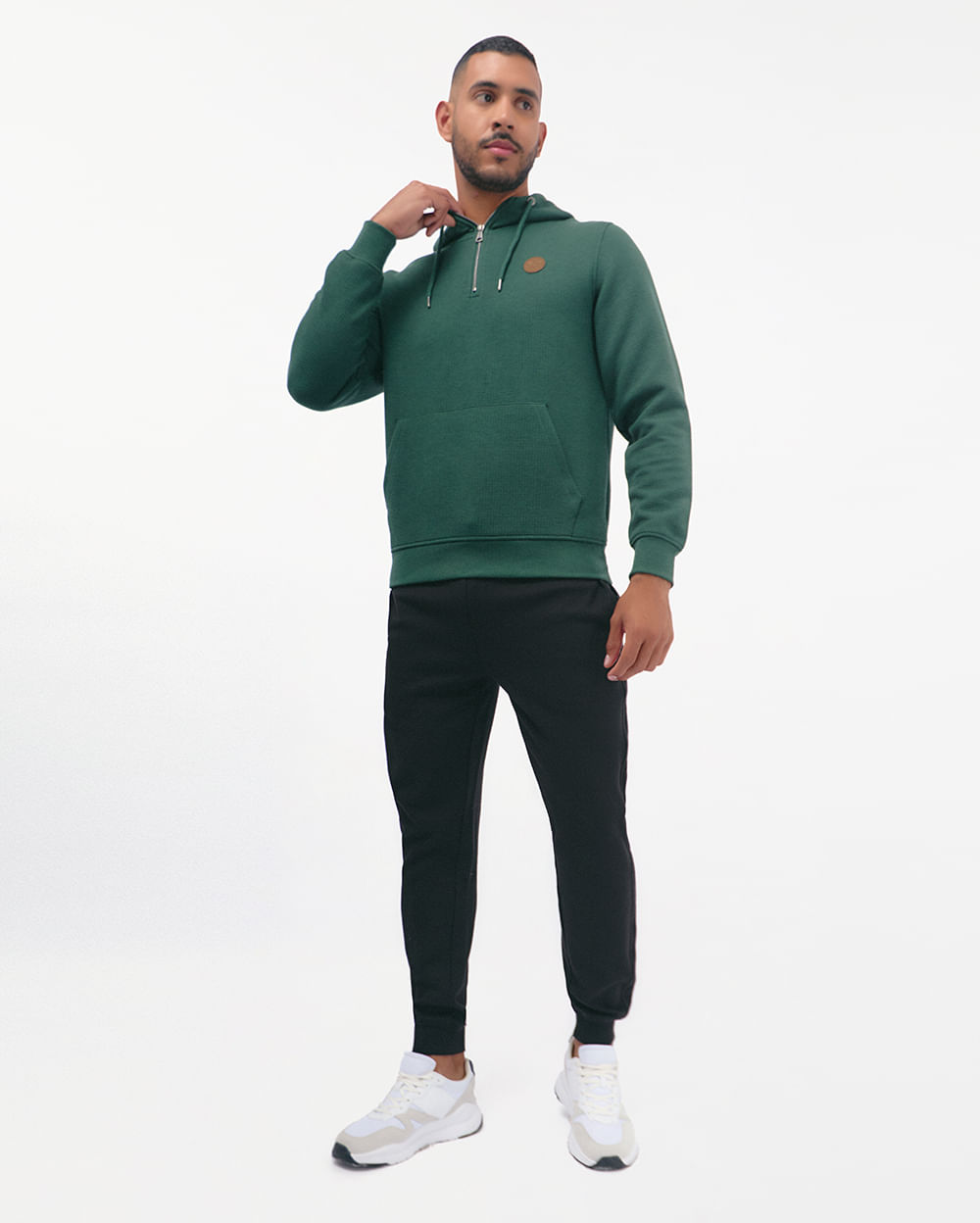 Polera-Hombre-Estefan-Verde-Trellis-M
