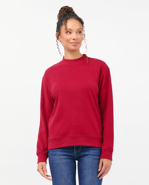 Polo Mujer Caro Borgoña