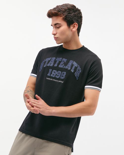 Polo Hombre Disel Negro