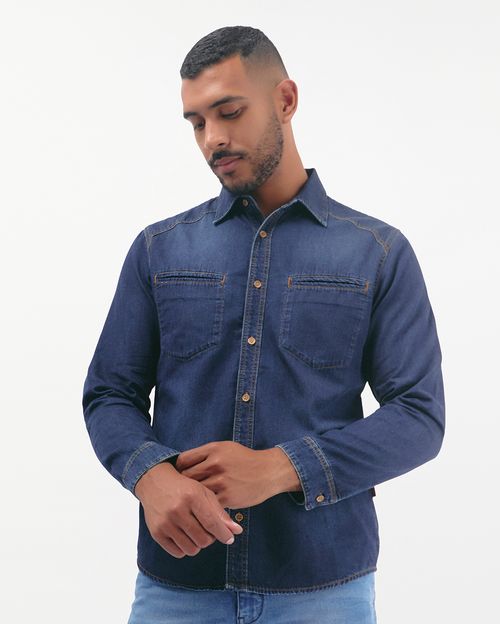 Camisa Hombre Larry Total Stone Green