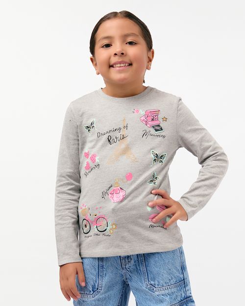 Polo Niña Mariamanda Niquel Poly Htr