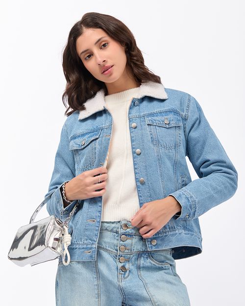 Casaca Mujer Melina Light Wash