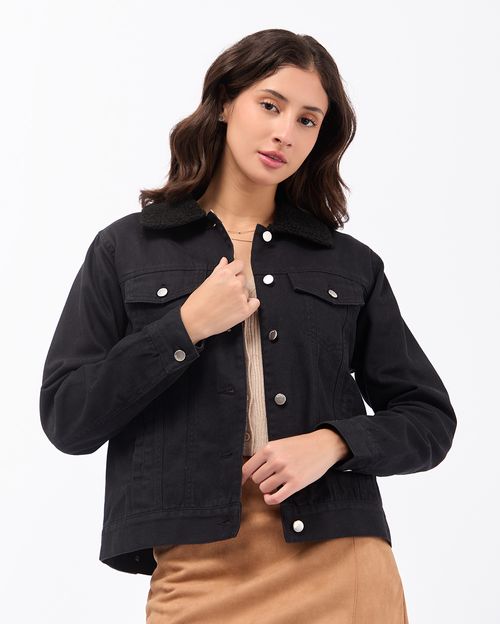 Casaca Mujer Melina Dark Wash