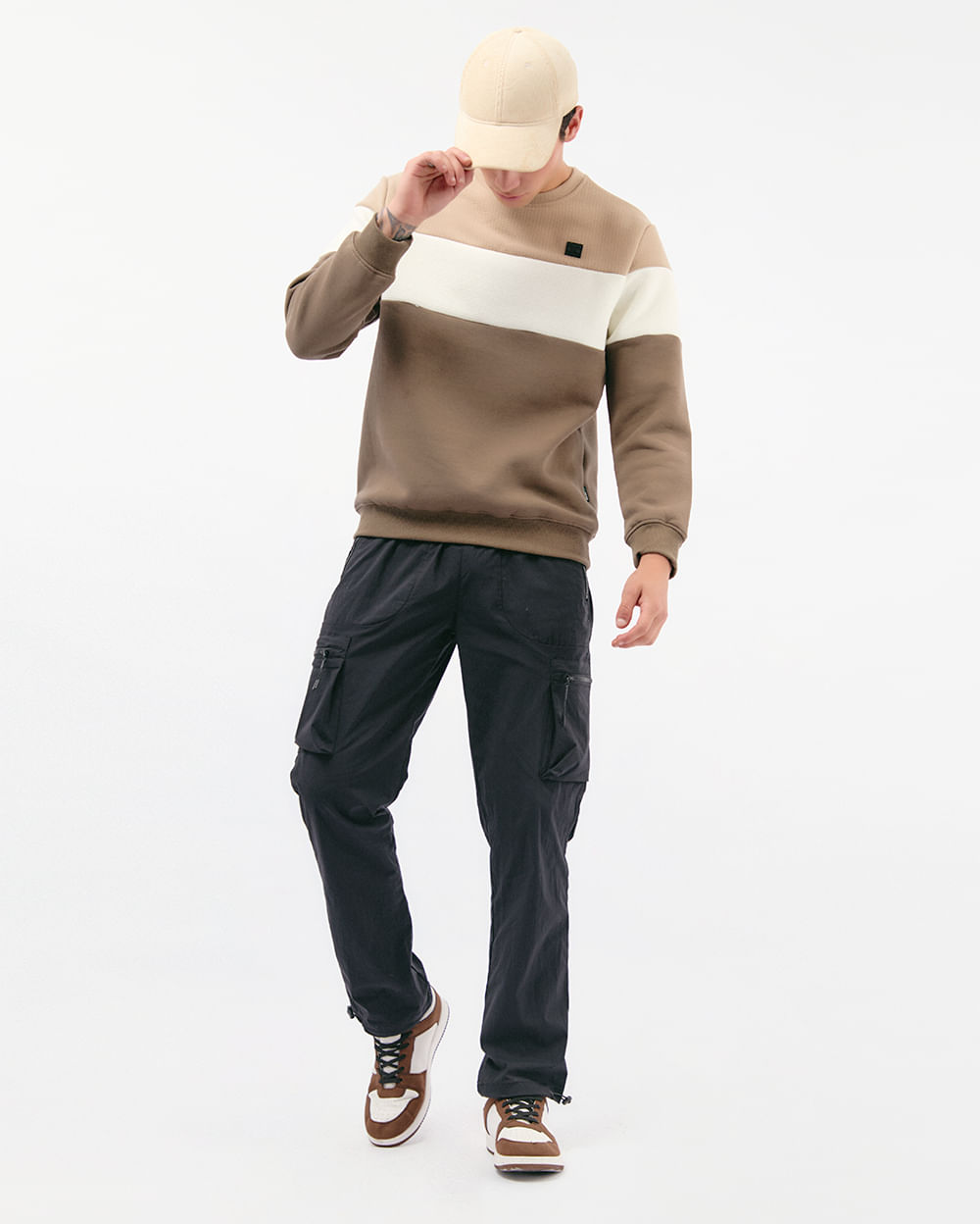 Polera-Hombre-Pol-Verde-Militar-M