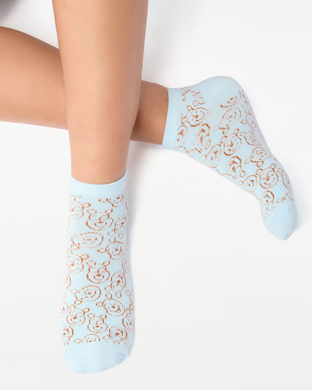 Calcetines-Pack-X-2-Mujer-Emma-Turqueza-Claro-Niquel-Poly-U