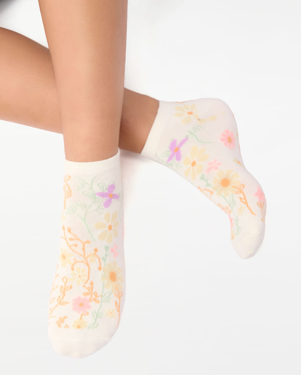Calcetines-Pack-X-2-Mujer-Emma-Coco-Lila-U