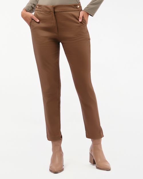 Pantalón Mujer Tammy Marron Chocolate