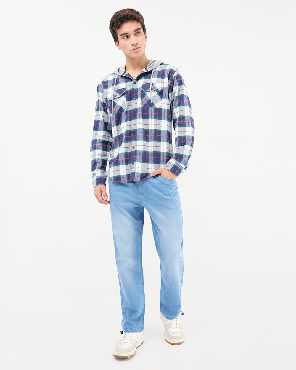 Camisa-Hombre-Hunter-Azul-Pageant-M