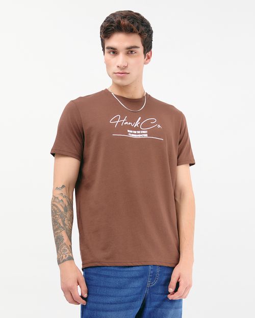 Polo Hombre Manuel Marron Chocolate