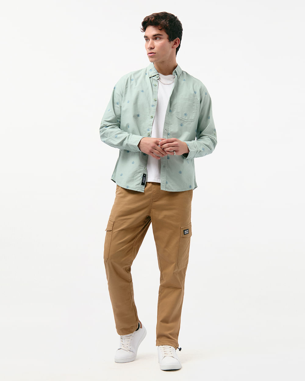 Camisa-Hombre-Ford-Verde-Empolvado-M