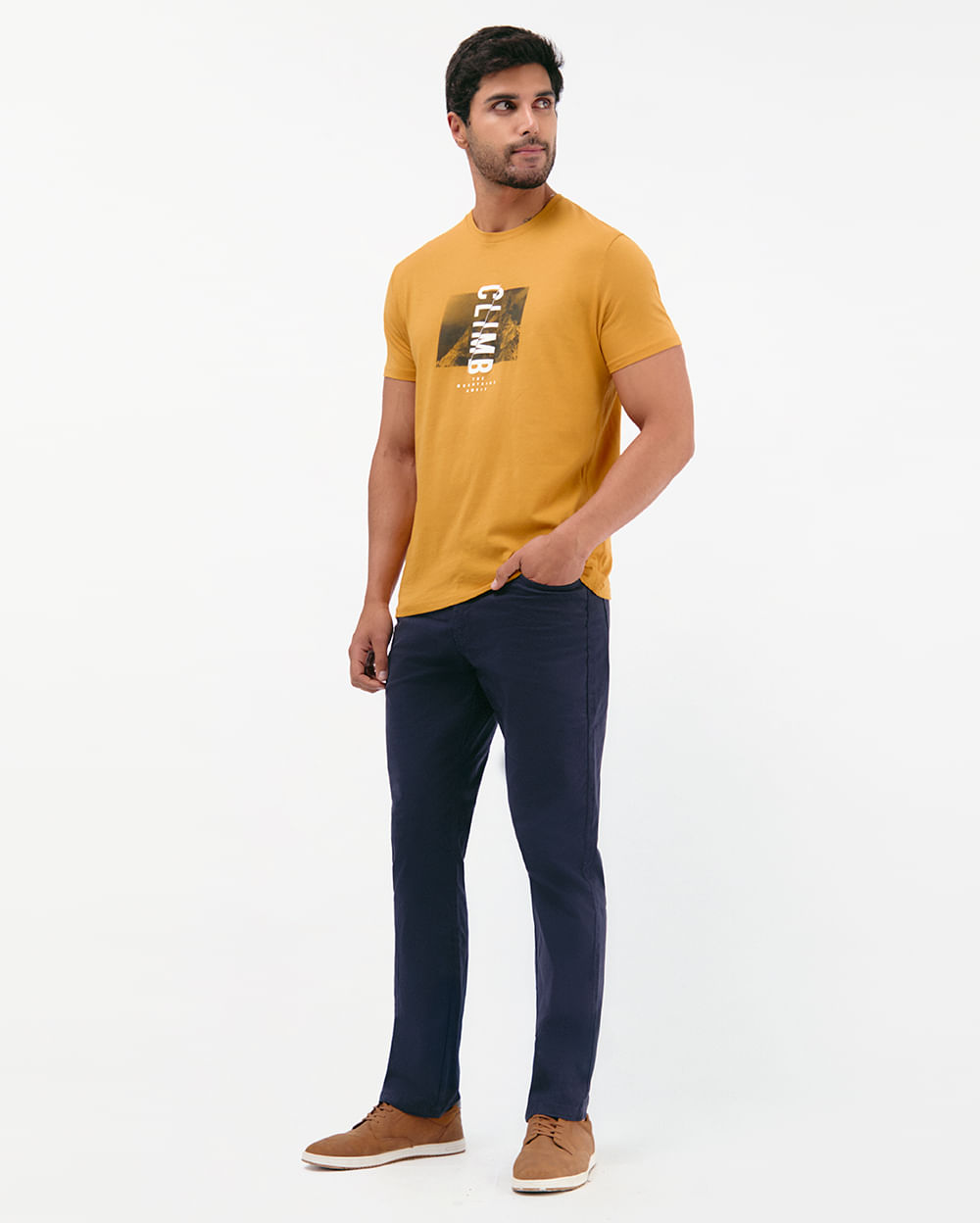 Polo-Hombre-Ronald-Mostaza-Apricot-M
