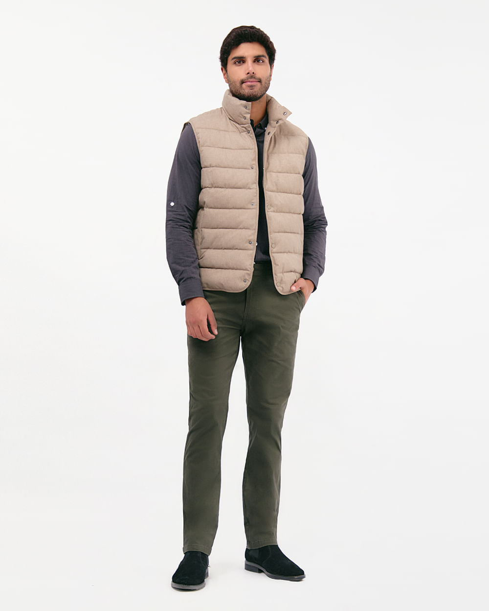 Chaleco-Hombre-Ensa-Beige-M