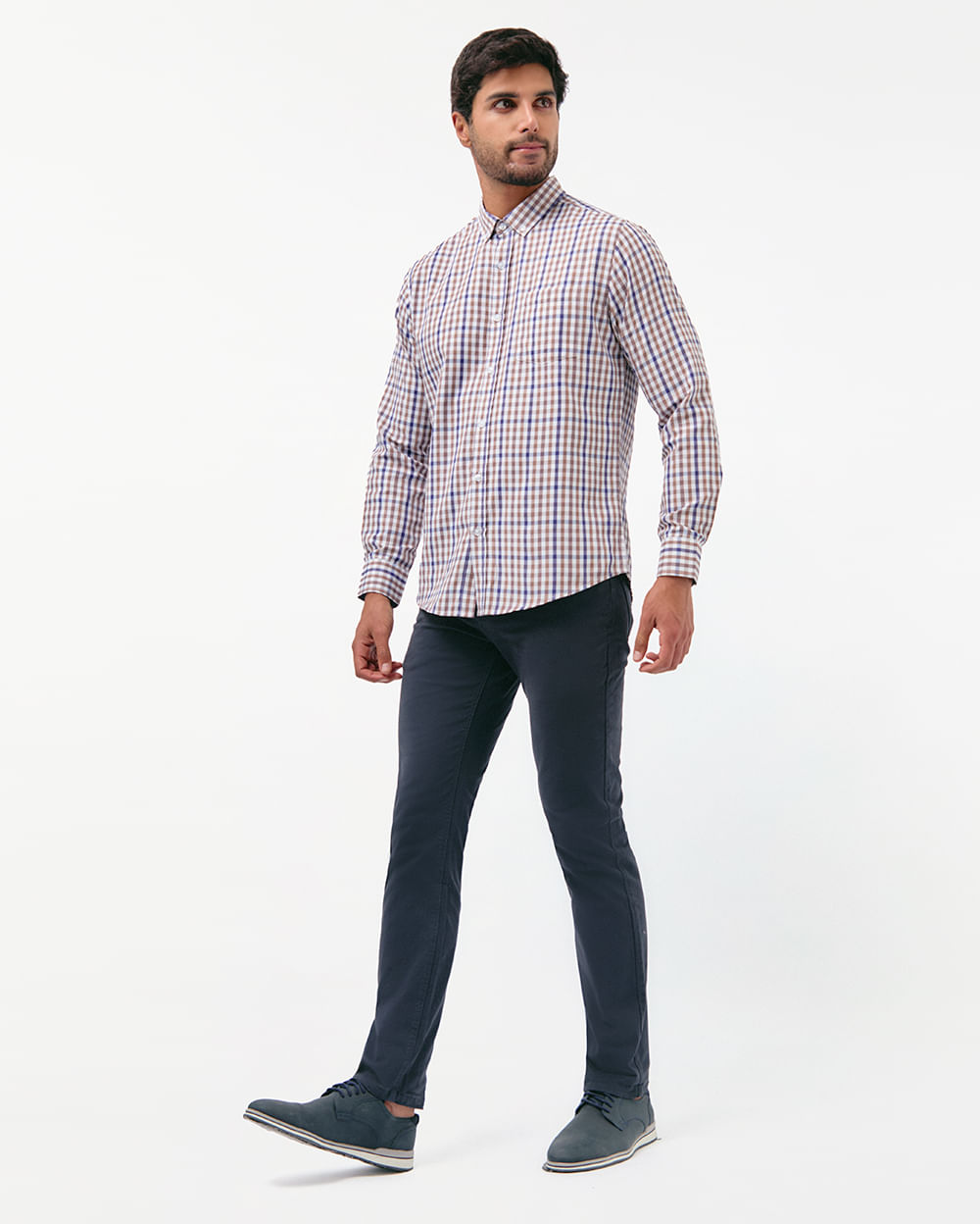 Camisa-Hombre-Piedro-Marron-Roble-M