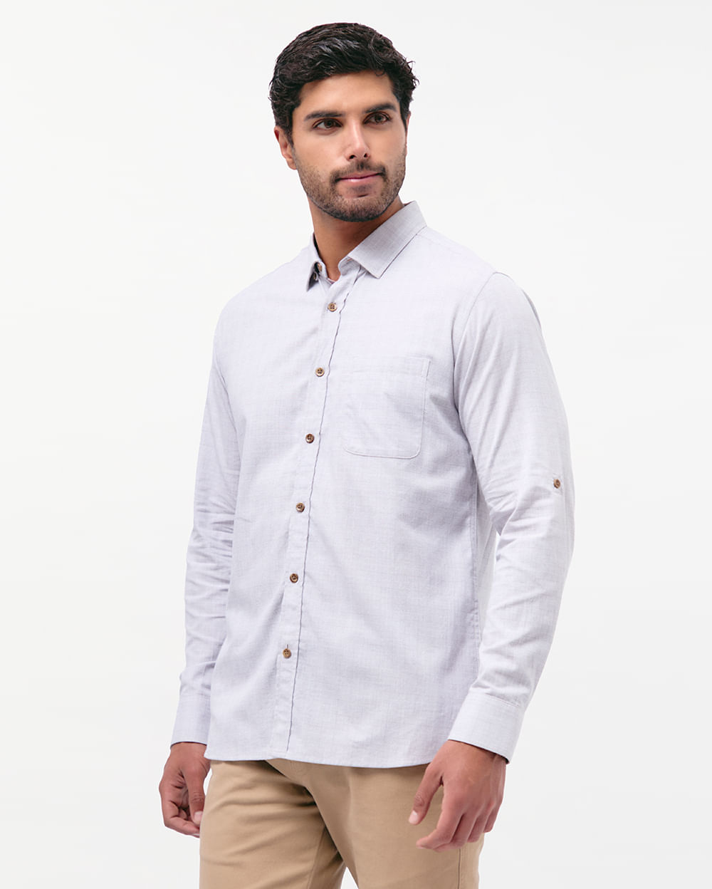 Camisa-Hombre-Mauricio-Gris-Claro-M