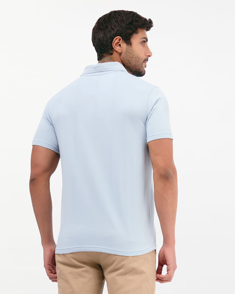 Polo-Cuello-Camisa-Hombre-Dominguez-Celeste-Cielo-M