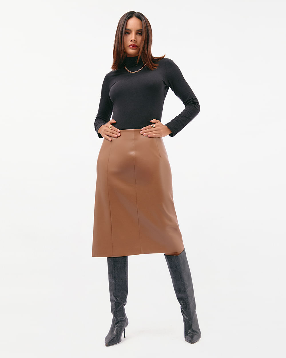 Falda-Mujer-Baella-Marron-Coffee-28
