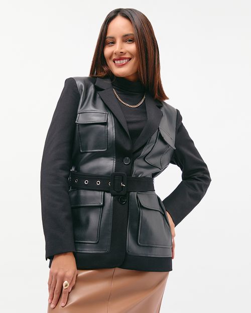 Blazer Mujer Winni Negro