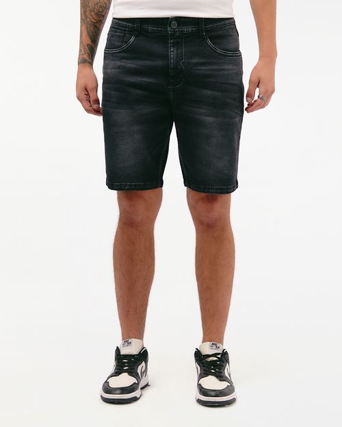 Bermuda Denim Hombre Tomnus Total Grafito