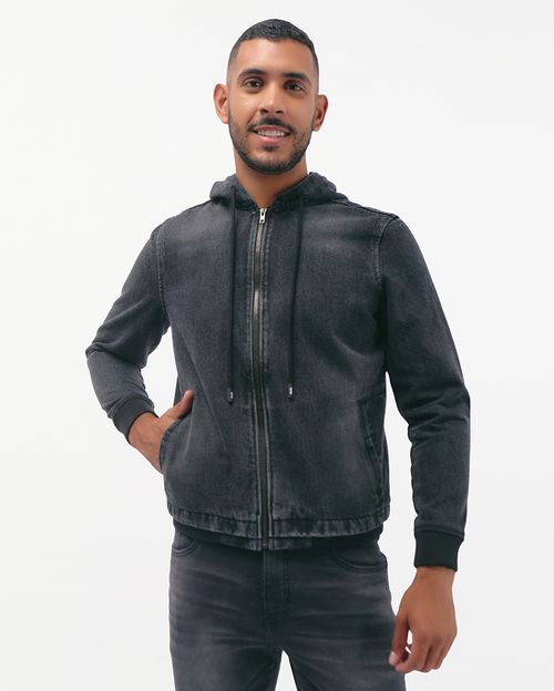 Casaca Hombre Enzo Stone Negro