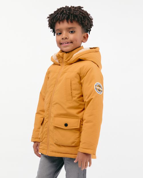 Abrigo Niño Macario Mostaza