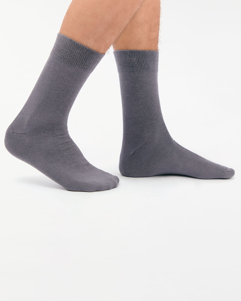 Calcetines-Pack-X-2-Hombre-Formal-Negro-U